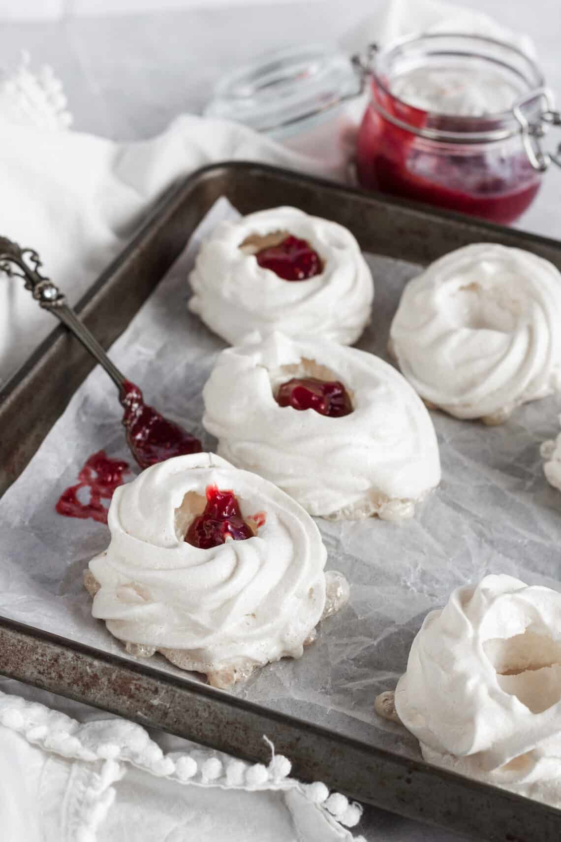 Mini Strawberry Pavlova Nests Easy Weeknight Recipes