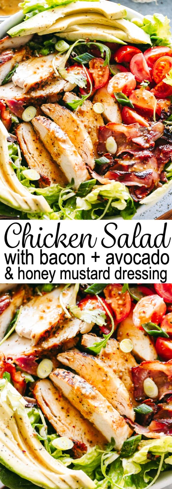 Chicken Bacon Avocado Salad | Easy Weeknight Recipes