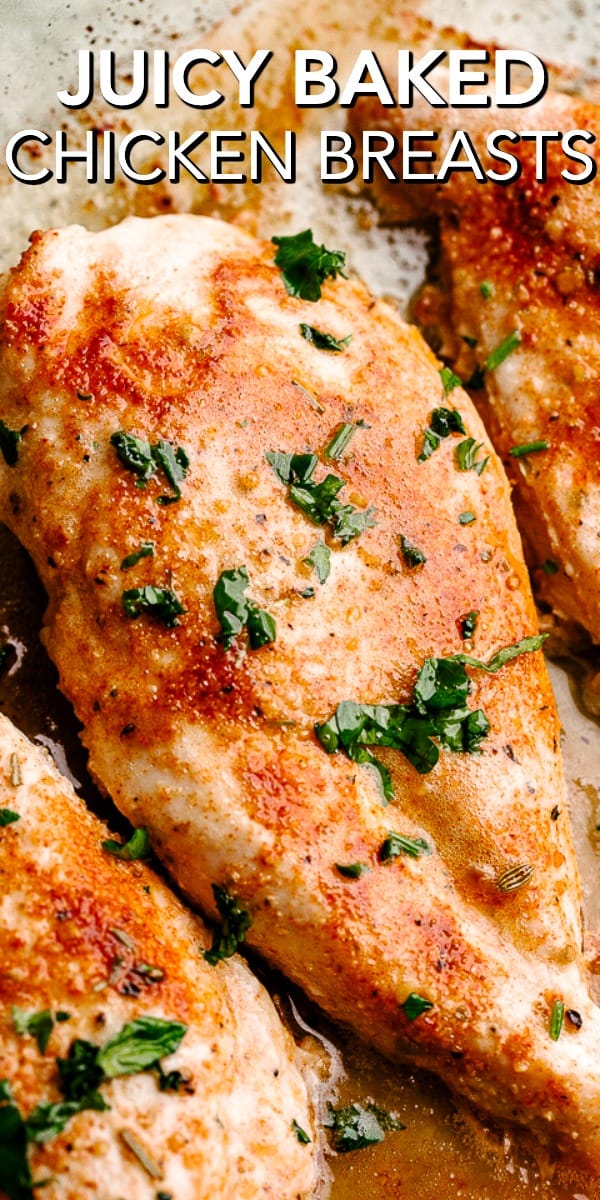 Juicy Oven Baked Chicken Breasts | Easy Weeknight Recipes