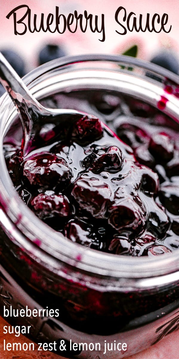 Homemade Blueberry Sauce Recipe | Easy Weeknight Recipes