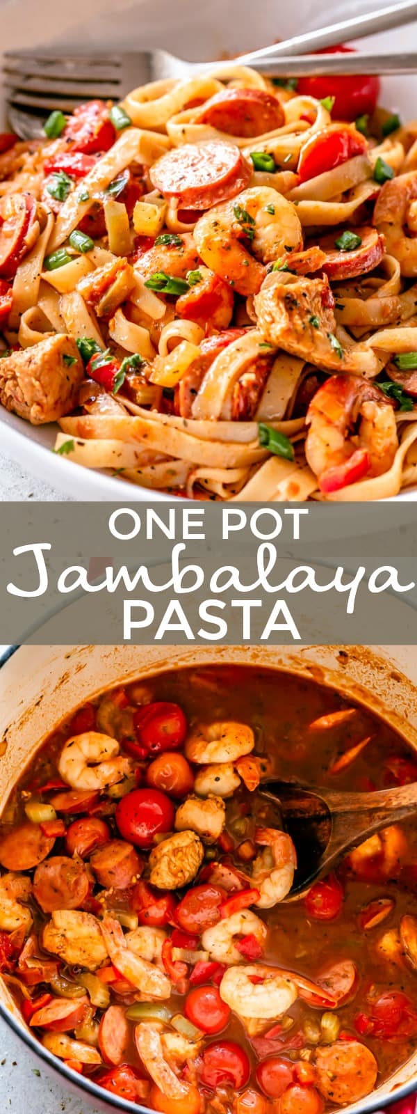 One Pot Jambalaya Pasta Easy Weeknight Recipes