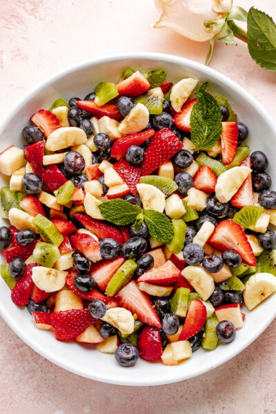 Fruit Salad with Honey Lime Dressing | Easy Weeknight Recipes