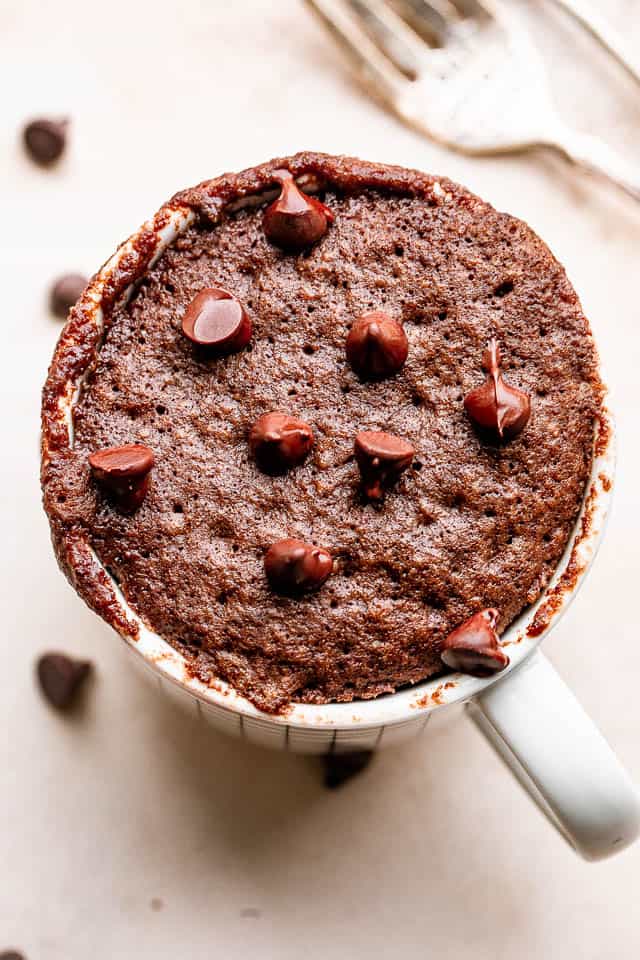 Chocolate Mug Cake Recipe | Keto and Low Carb Variations!
