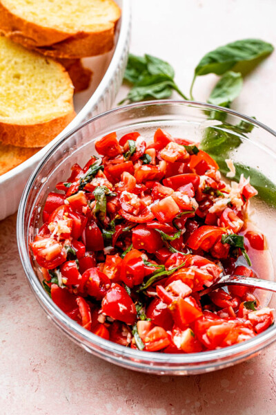 Garlic Bread Bruschetta Recipe | How to Make Bruschetta