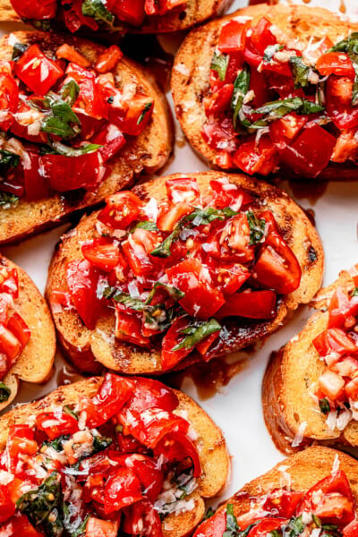 Garlic Bread Bruschetta Recipe | How to Make Bruschetta