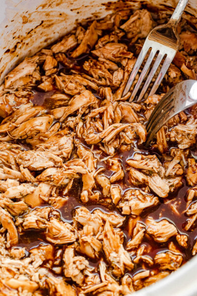 Slow Cooker Shredded BBQ Chicken | Easy Weeknight Recipes