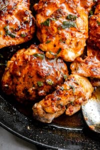 Apple Cider Glazed Chicken Thighs | Easy Weeknight Recipes