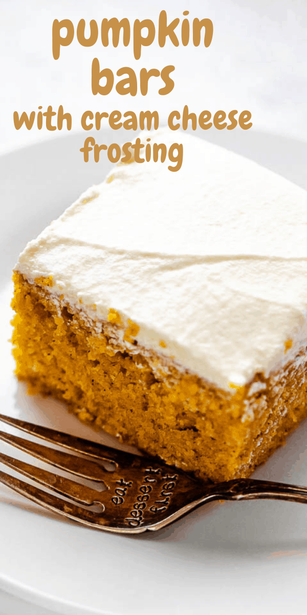 Pumpkin Bars | Easy Weeknight Recipes