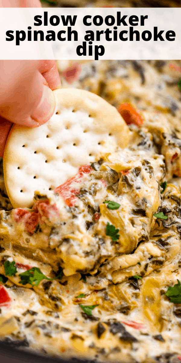 Slow Cooker Spinach Artichoke Dip Easy Spinach Artichoke Dip Recipe