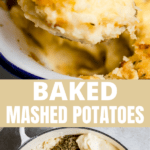 baked mashed potatoes long collage pin