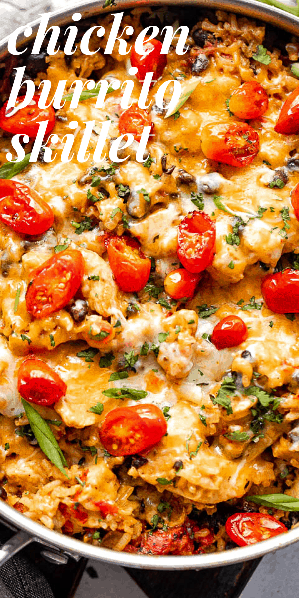 Chicken Burrito Skillet | Easy Weeknight Recipes