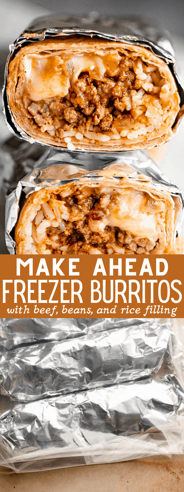 Beef & Bean Freezer Burritos Easy Weeknight Recipes