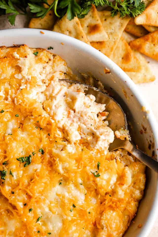The Best Hot Crab Dip Recipe | Cheesy Seafood Appetizer Idea