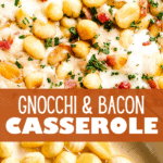 GNOCCHI CASSEROLE two picture long collage pin