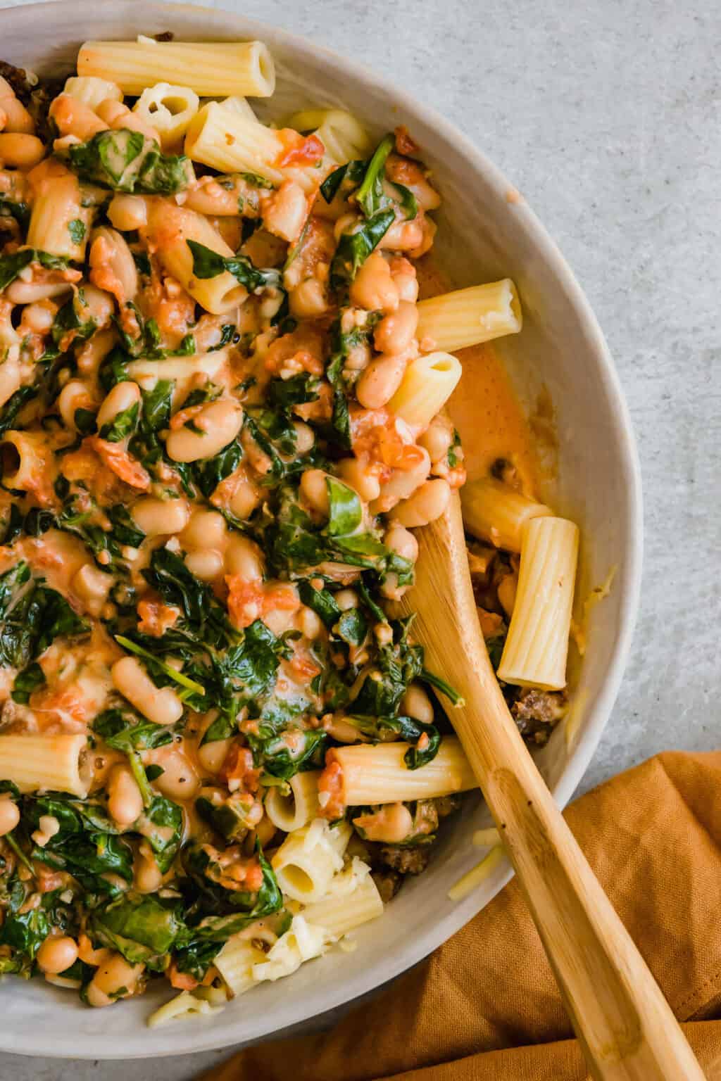 Easy Baked Rigatoni Recipe | The Best Ground Beef Pasta Casserole