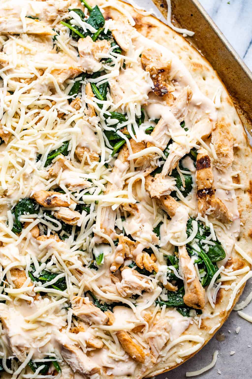 Chicken Alfredo Pizza Recipe How to Make The Best White Pizza
