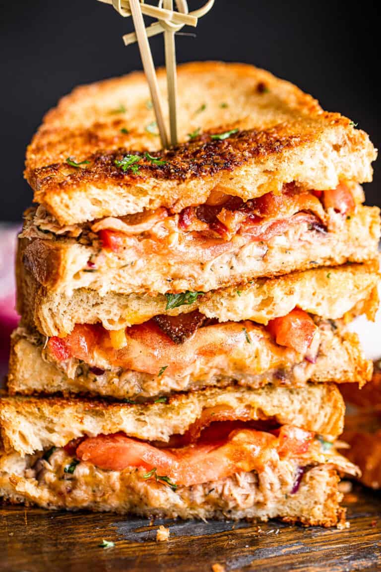 The Best Tuna Melt Sandwich | How to Make a Bacon Tuna Grilled Cheese