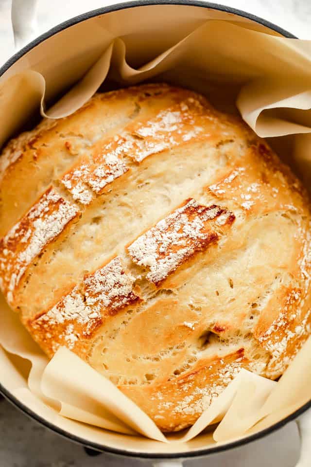 baked dutch oven bread