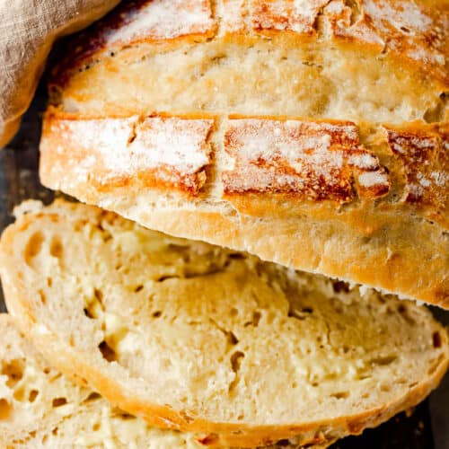 Crusty Bread in a Dutch Oven - ZoëBakes