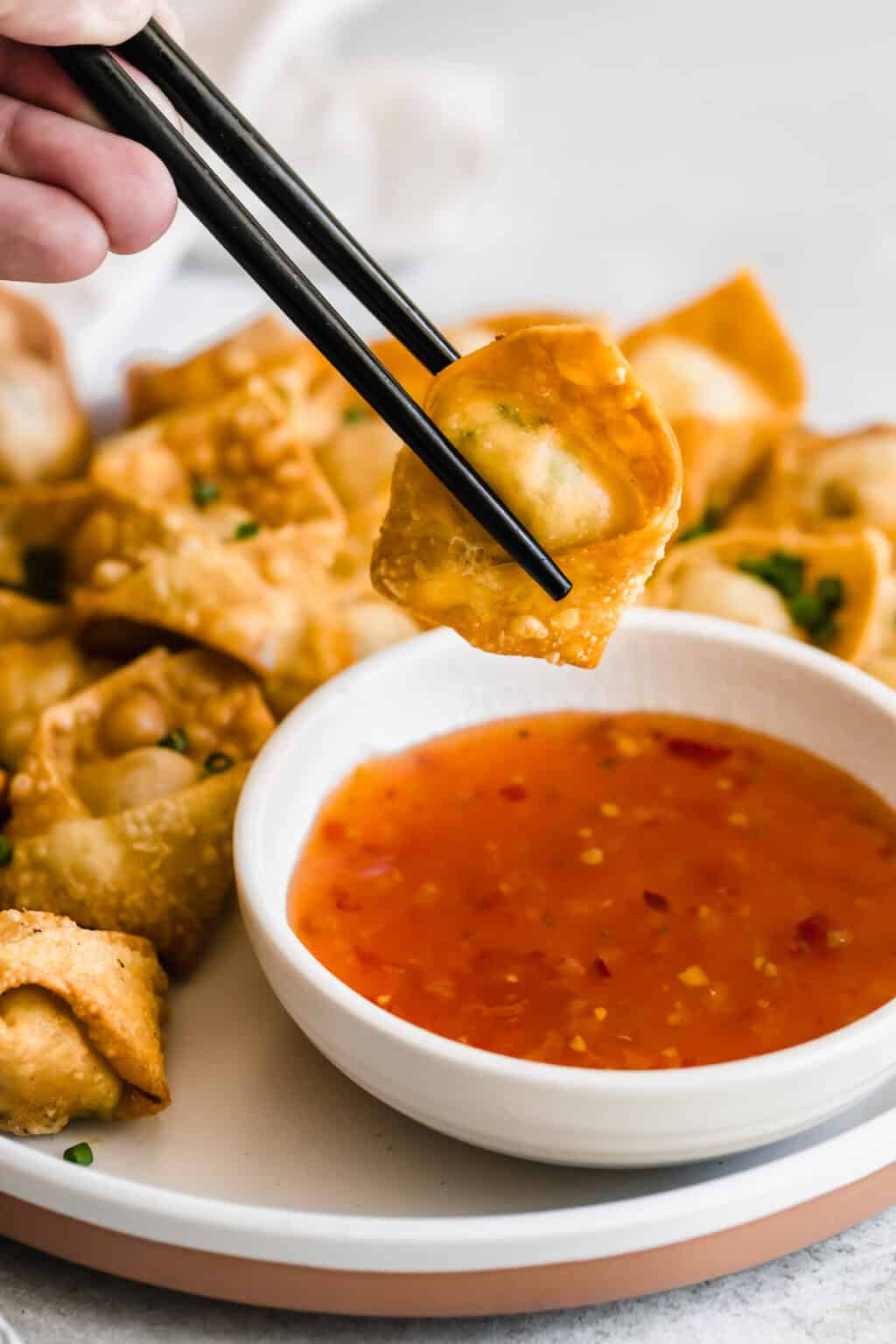 Crispy Crab Rangoon Wontons | Easy Weeknight Recipes