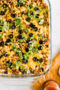Easy Mexican Lasagna Casserole | Easy Weeknight Recipes