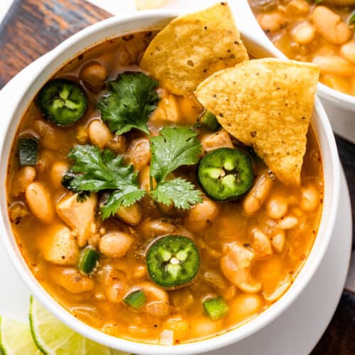 Quick & Easy Chicken Chili Recipe 