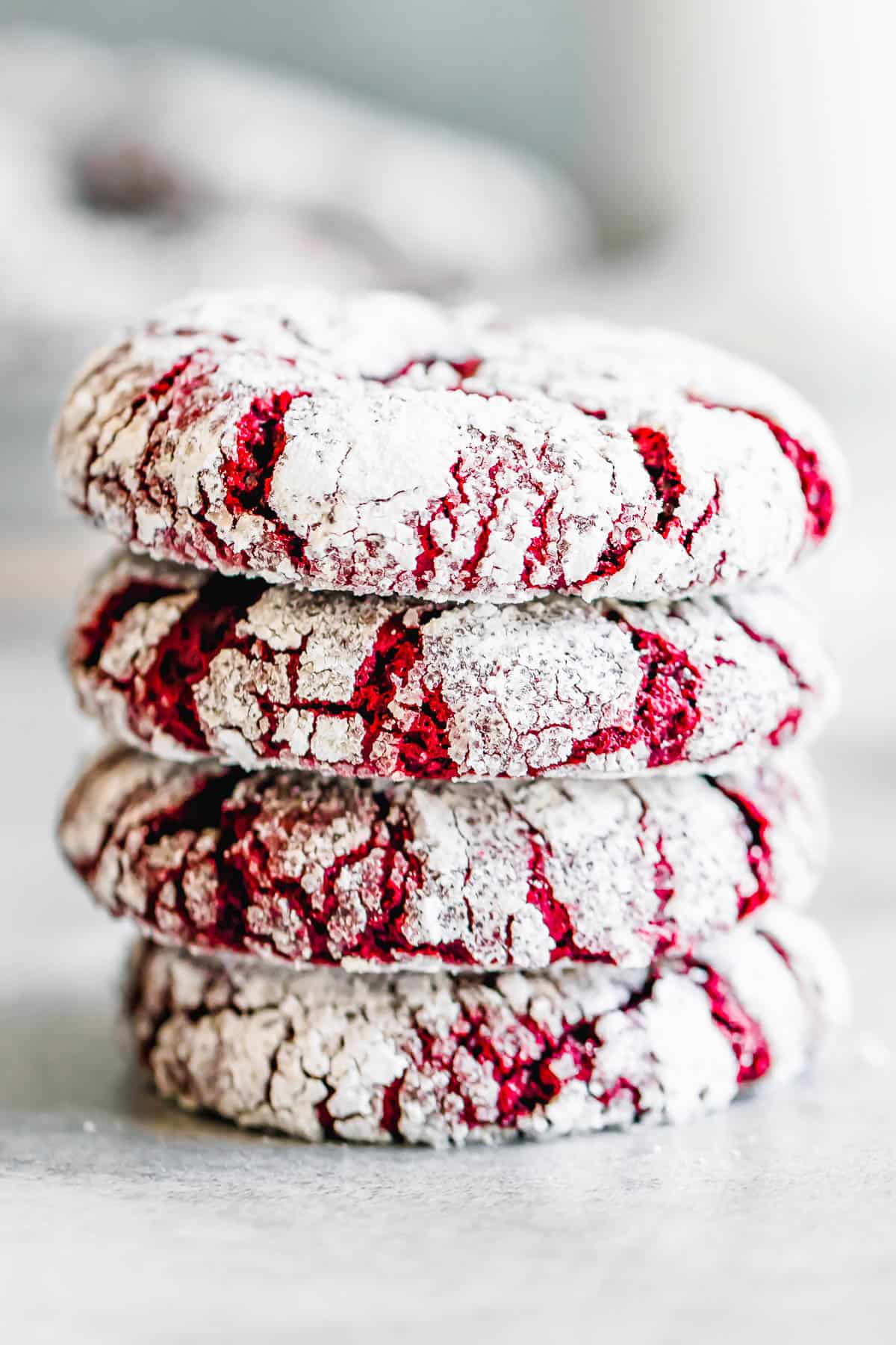Red Velvet Crinkle Cookies | Easy Weeknight Recipes