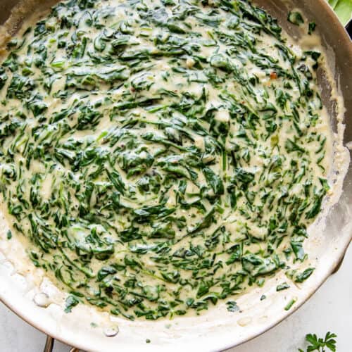 Steakhouse Creamed Spinach | Easy Weeknight Recipes