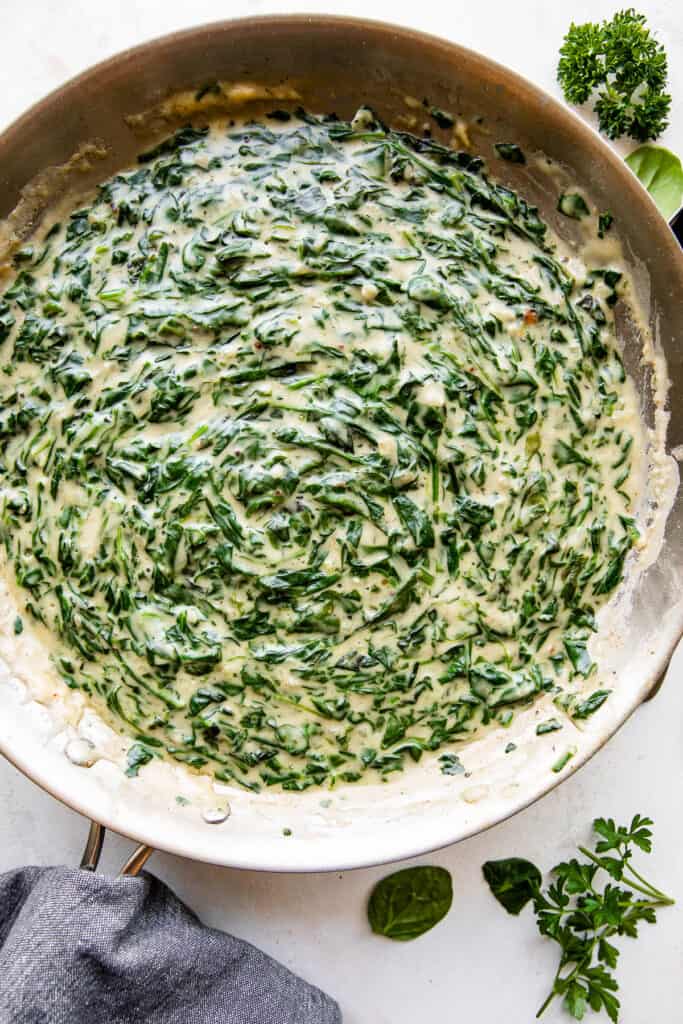 Steakhouse Creamed Spinach | Easy Weeknight Recipes