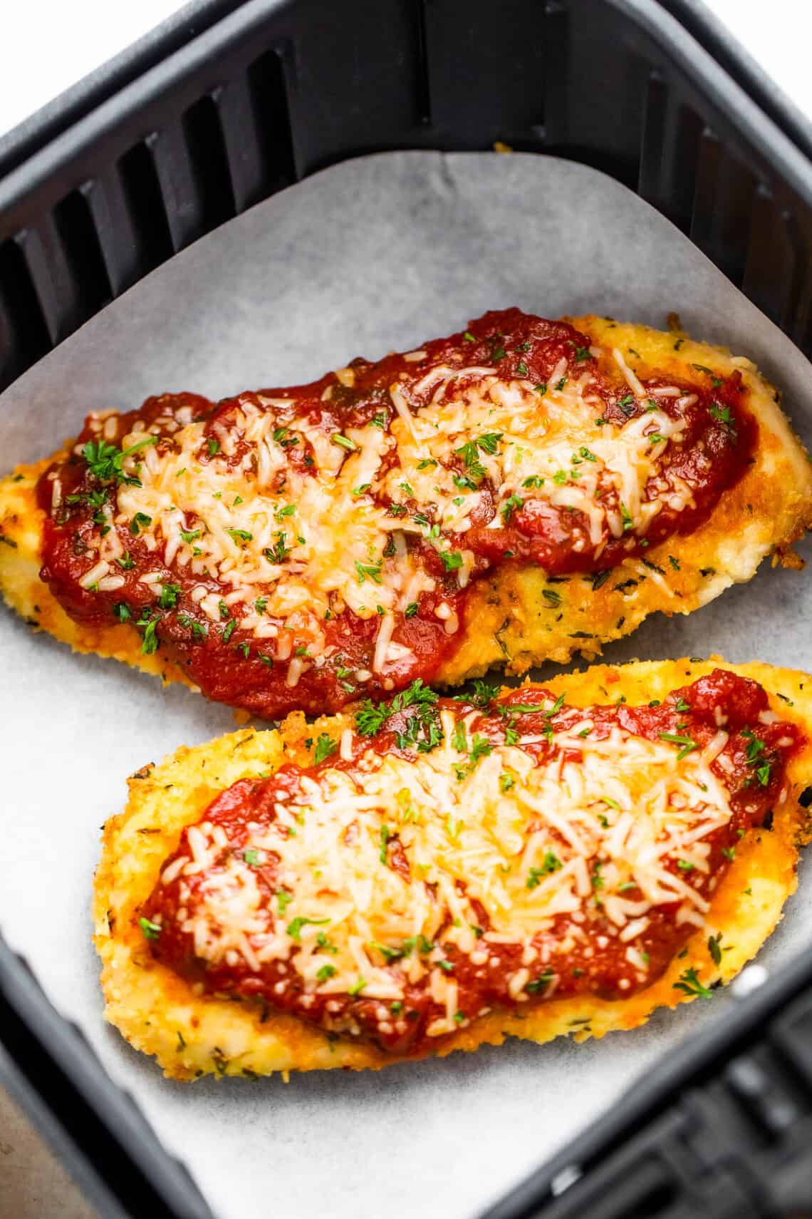 the-best-air-fryer-chicken-parmesan-easy-weeknight-recipes