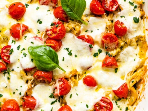 Caprese Chicken Casserole