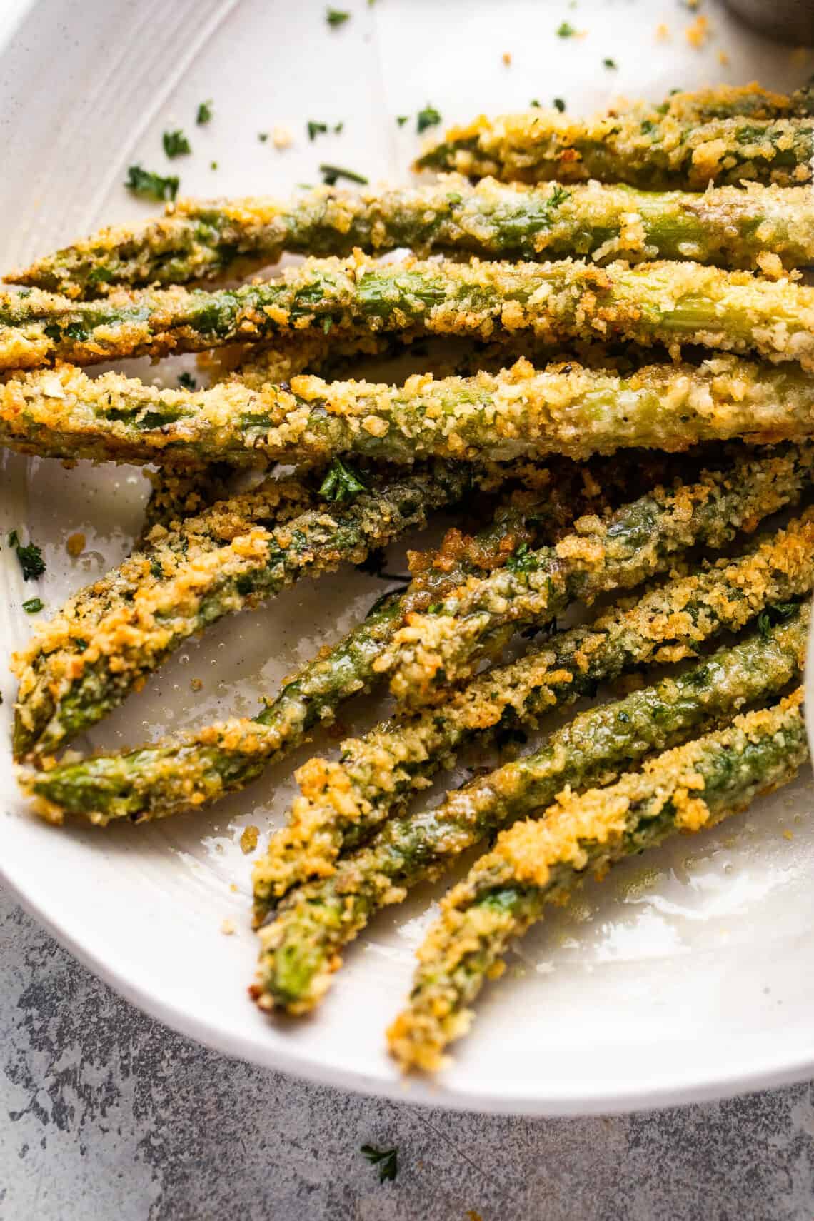 Crispy OvenBaked Asparagus Fries Easy Weeknight Recipes