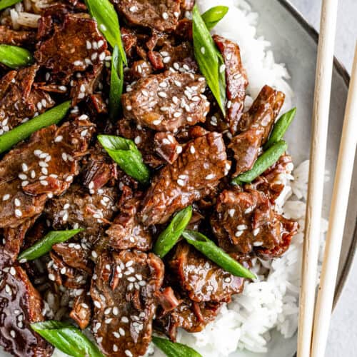 Mongolian beef discount in pressure cooker