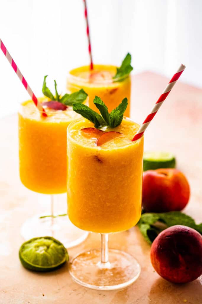 The Best Peach Daiquiri Recipe Easy Weeknight Recipes