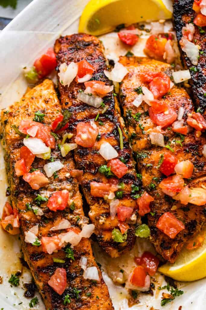 Brown Sugar Grilled Salmon | Easy Weeknight Recipes