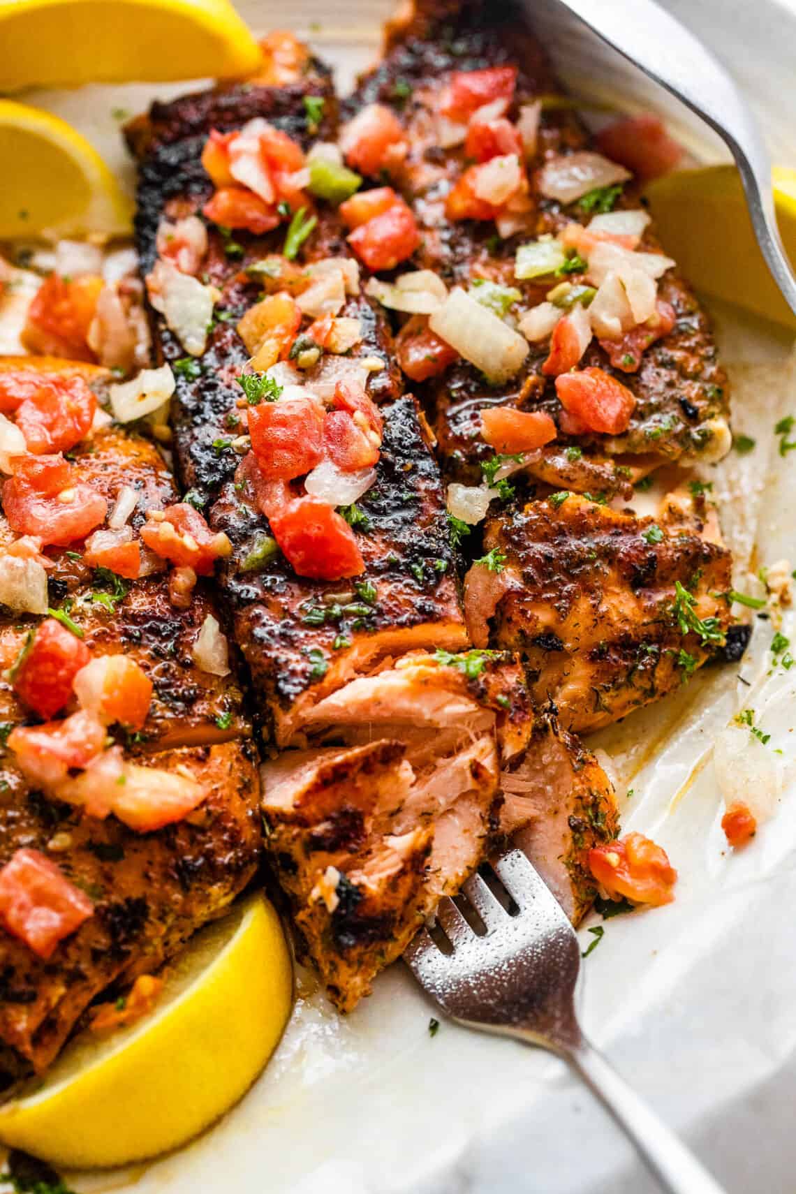 Brown Sugar Grilled Salmon | Easy Weeknight Recipes