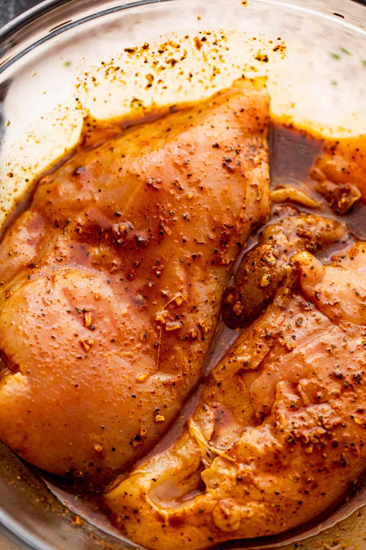 marinating chicken breasts