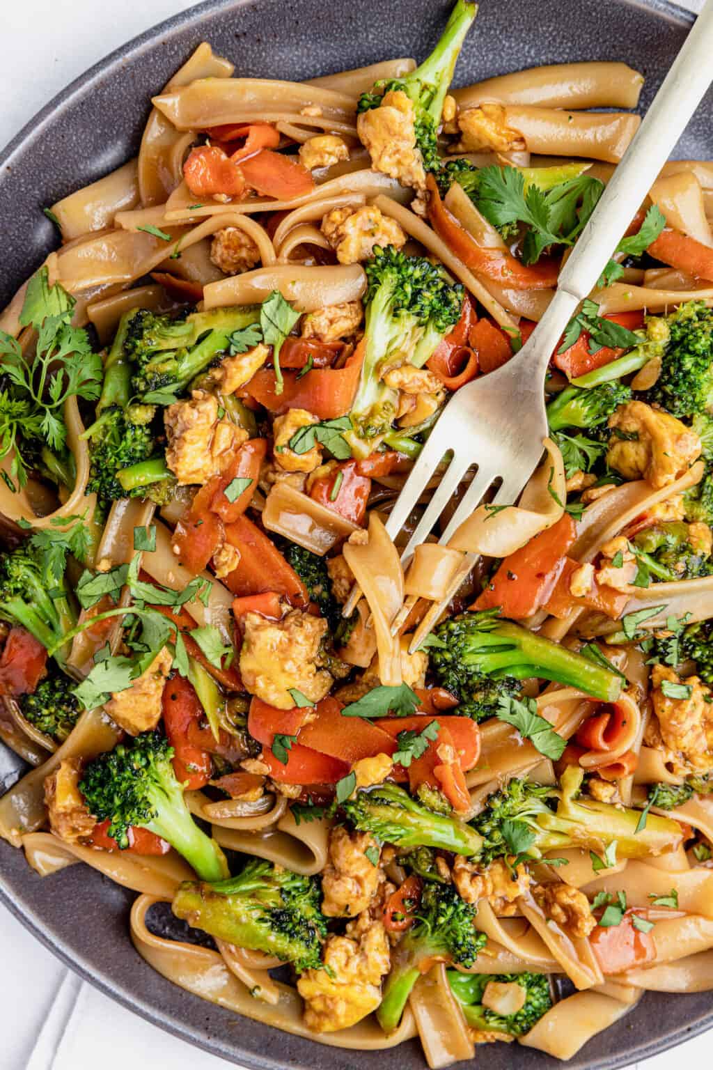 Pad See Ew with Homemade Sauce Easy Weeknight Recipes