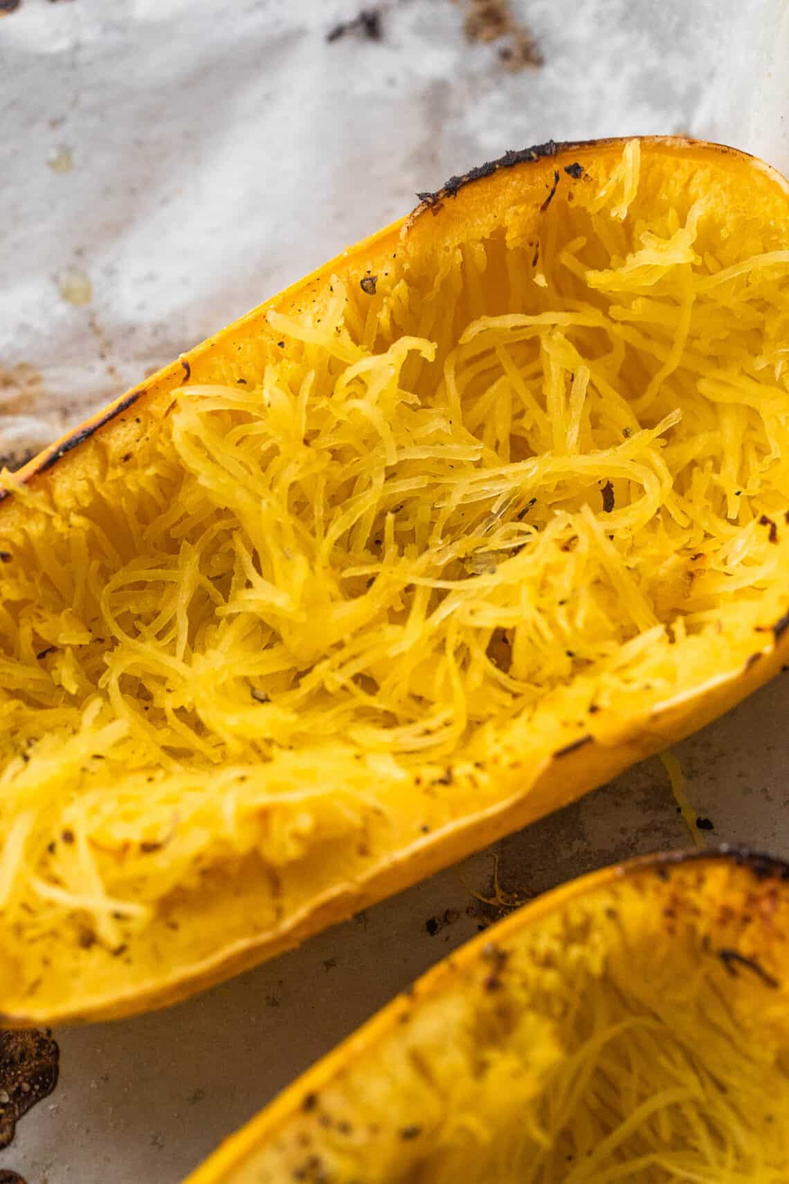 Chicken Enchilada Spaghetti Squash Boats | Easy Weeknight Recipes