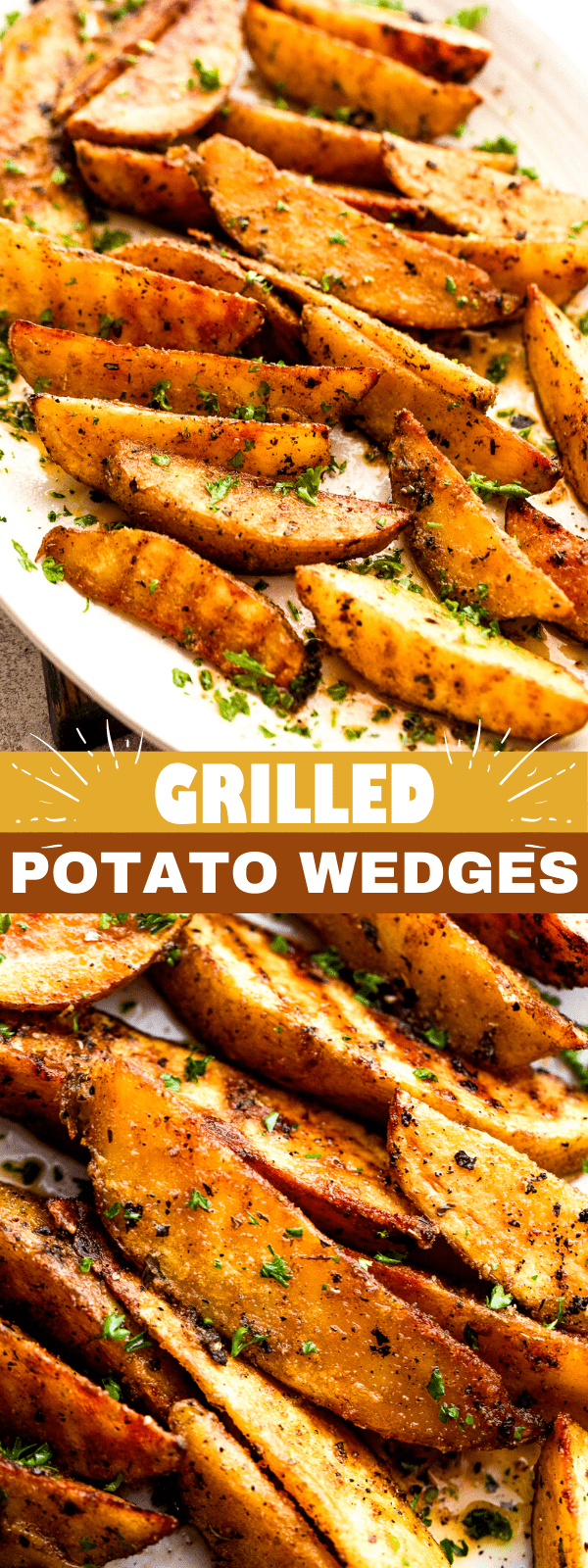 Grilled Potato Wedges