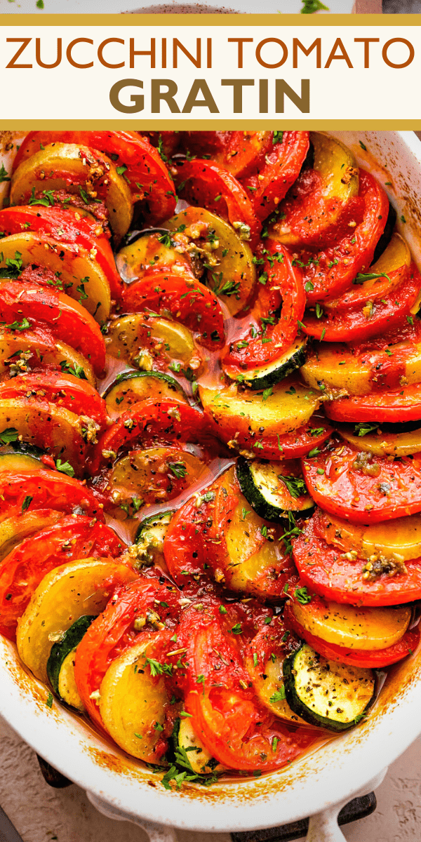 Healthy Zucchini Tomato Gratin Easy Weeknight Recipes