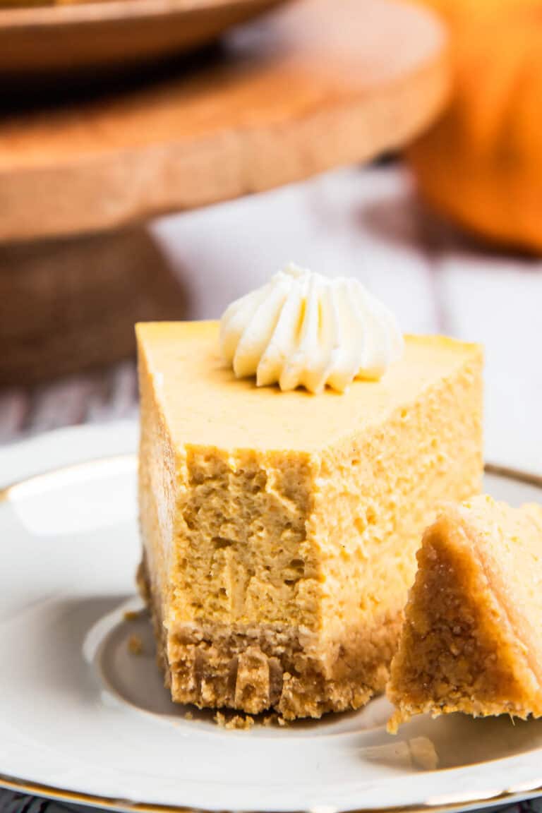 Instant Pot Pumpkin Cheesecake | Easy Weeknight Recipes