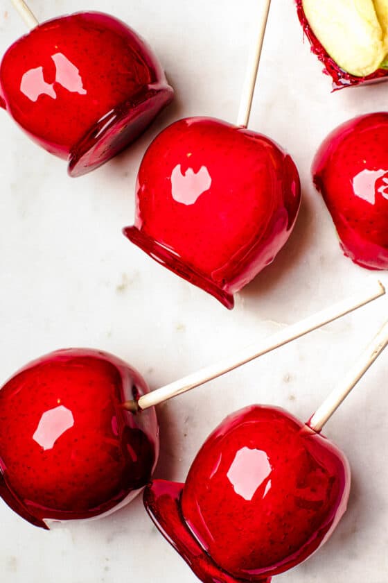 Homemade Candy Apples Recipe