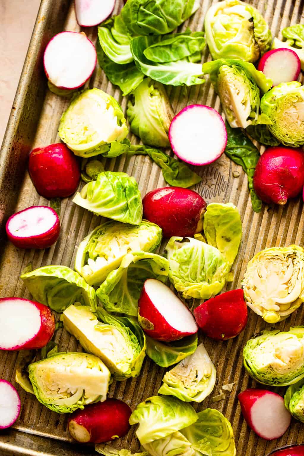 Roasted Brussels Sprouts and Radishes Easy Weeknight Recipes