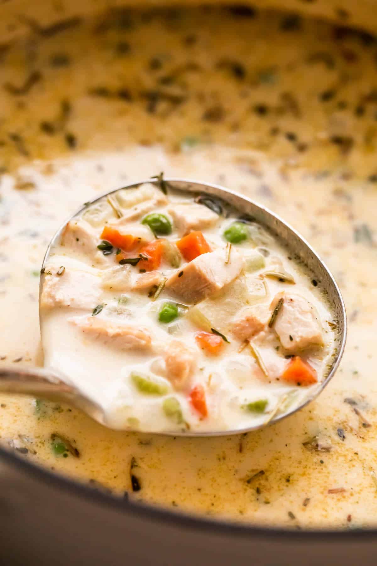 Leftover Turkey (Or Chicken) Pot Pie Soup