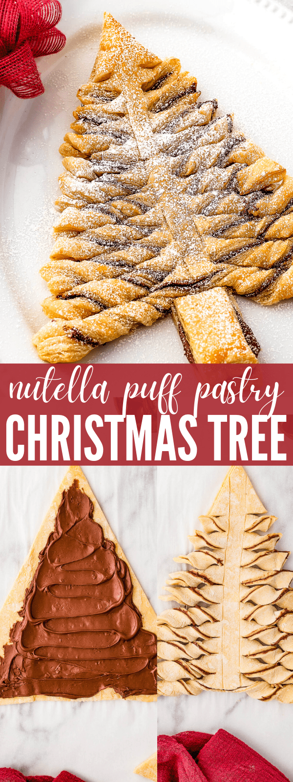 Nutella Puff Pastry Christmas Tree Easy Weeknight Recipes