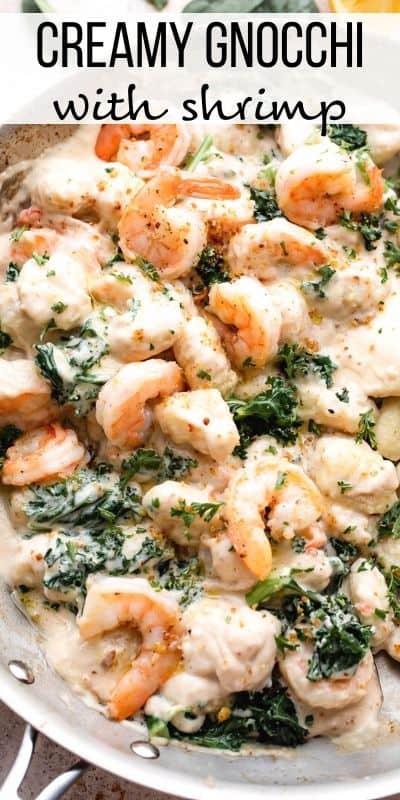 Creamy Parmesan Gnocchi with Shrimp | Easy Weeknight Recipes