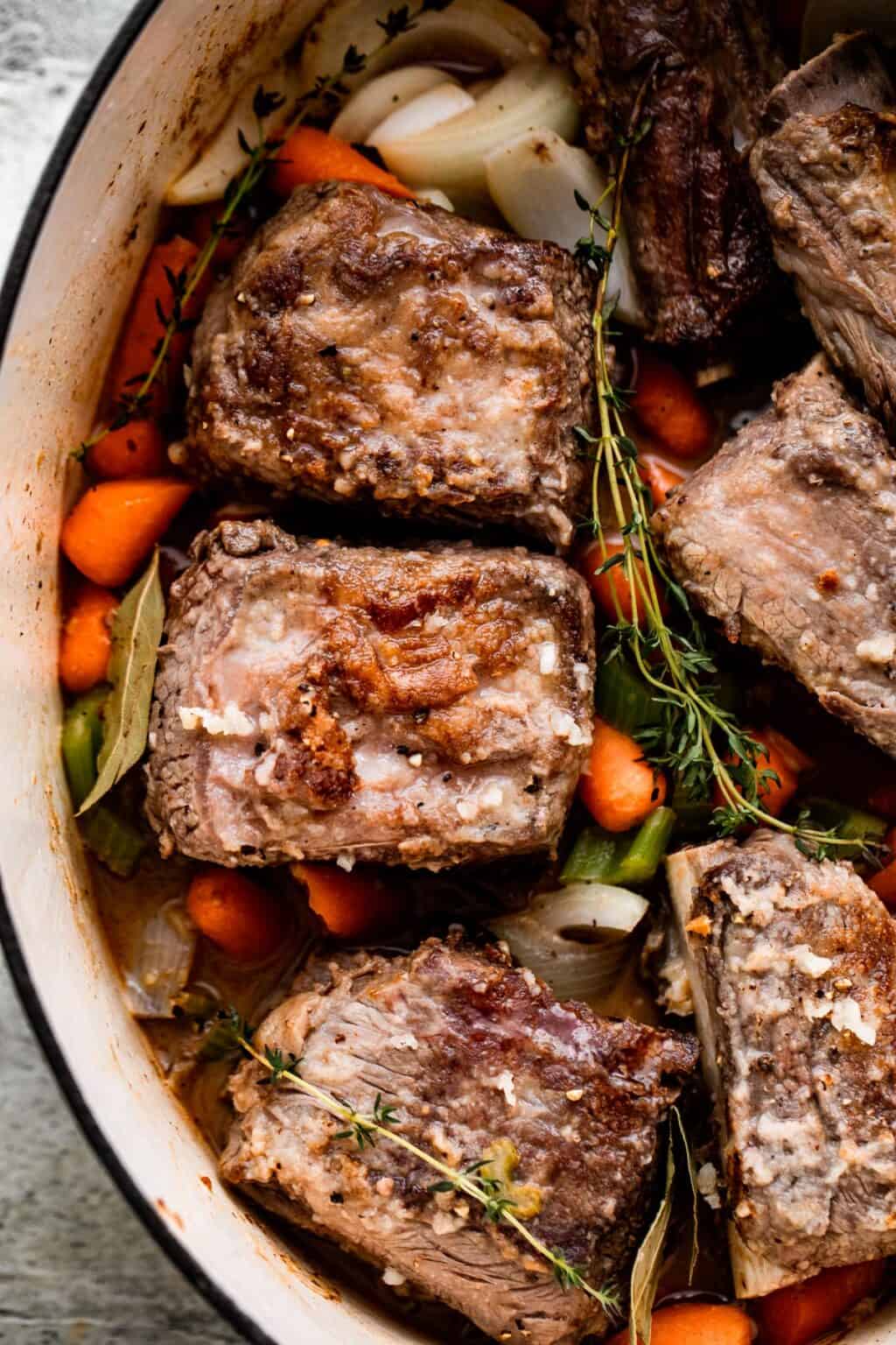Slow Cooker Beef Short Ribs | Easy Weeknight Recipes