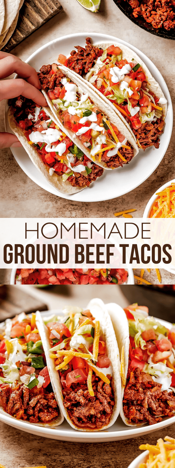 Easy Ground Beef Tacos | Easy Weeknight Recipes