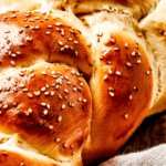 Challah Bread pinterest image.